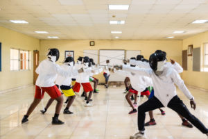 Fencing at Rainbow College Boarding